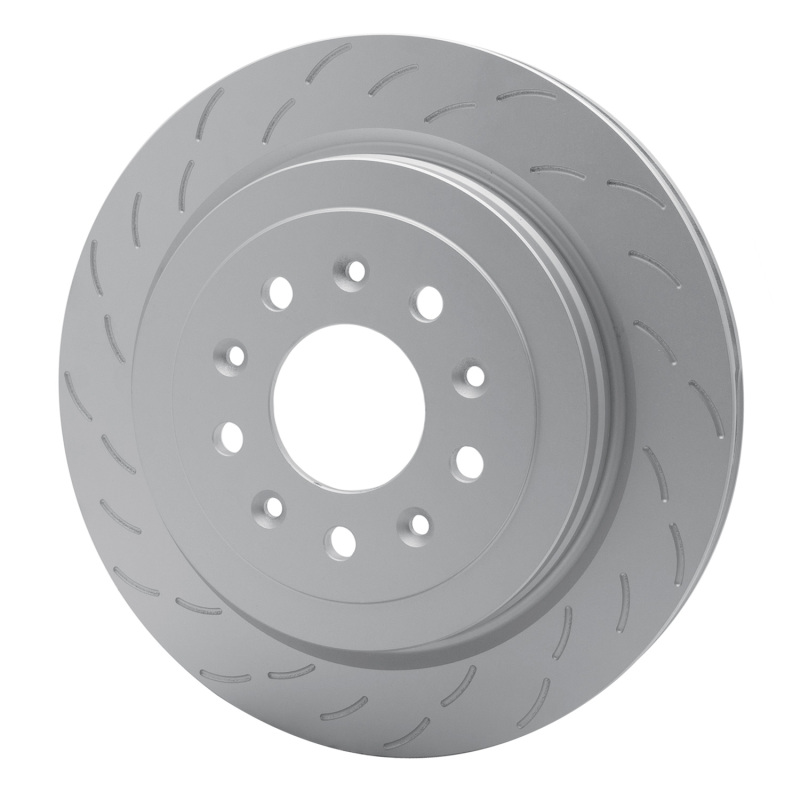 Cadillac ATS Brake Rotor (1) - Rear - R1 Concepts - Slotted GeoSPEC Coated - `16-`19